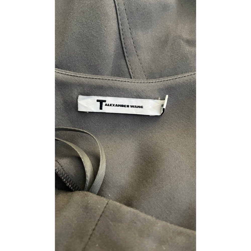 ALEXANDER WANG ONE SHOULDER BODYCON PENCIL DRESS SMALL 2/4 - Picture 7 of 8